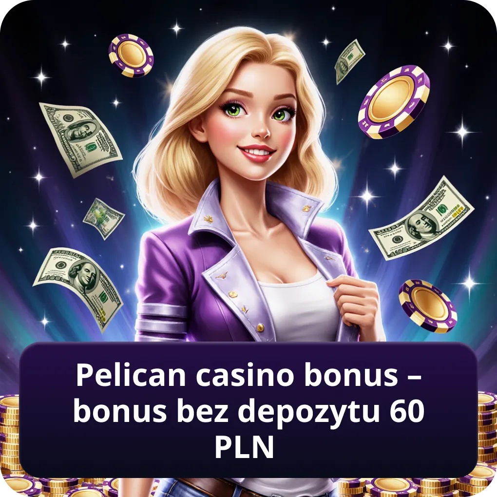 Pelican Casino bonus – bonus bez depozytu 60 PLN